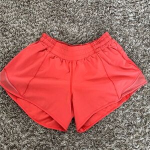 lululemon athletica Red Athletic Shorts